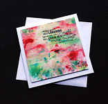 Laughing - Handcrafted (blank) Card - dr17-0028